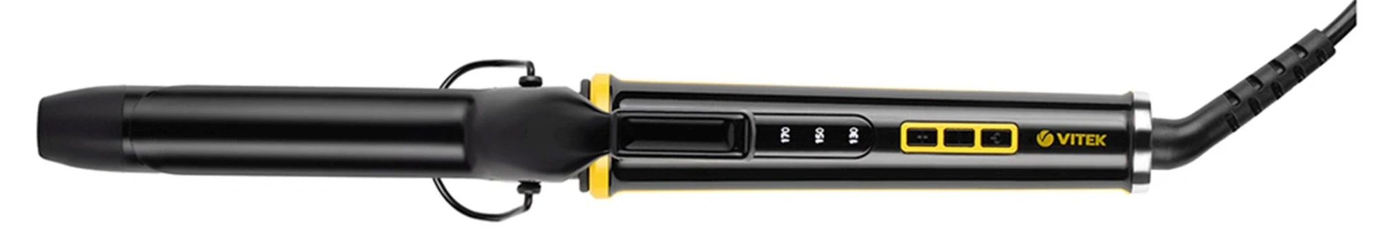 Щипцы Vitek VT-8422 BK 40Вт черный/желтый макс.темп.:210С покрытие:керамическое (8422-VT)