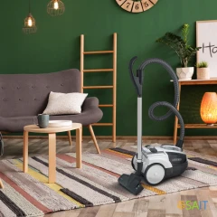 Пылесос Vitek VT-1833 1800Вт жемчужный/серый