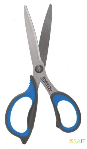 Ножницы Deli E77759 офисные 170мм ручки с резиновой вставкой сталь ассорти