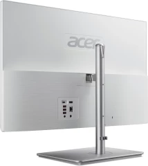Моноблок Acer Aspire C27-195ES 27" Full HD Core Ultra 5 125U (1.3) 8Gb SSD512Gb Graphics CR Eshell GbitEth WiFi BT 65W клавиатура мышь Cam серебристый 1920x1080