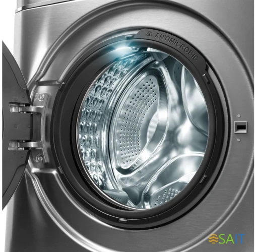 Стиральная машина Maunfeld MFWD14106S04 класс: B загр.фронтальная макс.:10кг (с сушкой) нержавеющая сталь инвертор