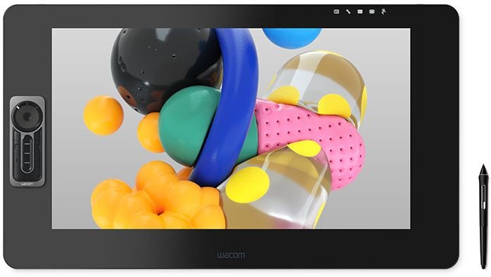 Графический планшет-монитор Wacom Cintiq DTH-2420 USB черный