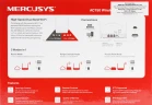 Роутер беспроводной Mercusys MR20 AC750 10/100BASE-TX белый