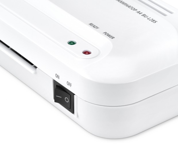 Ламинатор Buro BU-L285 белый A4 (80-100мкм) 22см/мин (2вал.) лам.фото