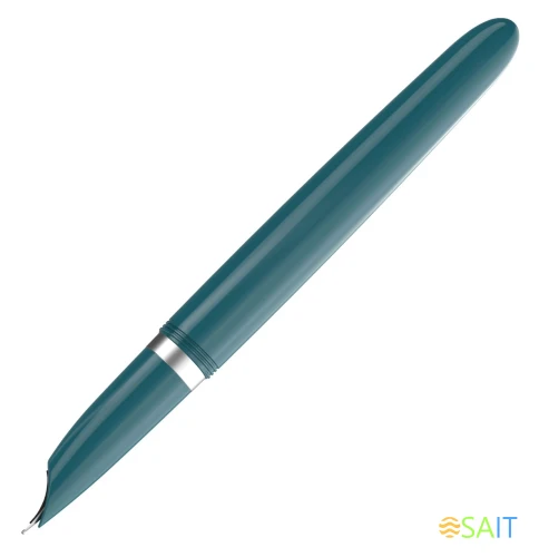Ручка перьев. Parker 51 Core (2123506) Teal Blue CT F сталь нержавеющая подар.кор.