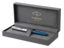 Ручка перьев. Parker 51 Core (2123506) Teal Blue CT F сталь нержавеющая подар.кор.
