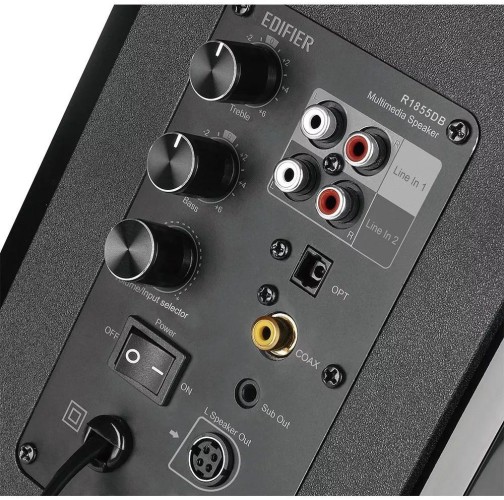 Колонки Edifier R1855DB 2.0 черный 70Вт BT