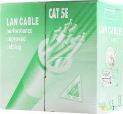 Кабель сетевой Premier 23-115 305 UTP 4 пары cat.5E solid CCA 305м серый