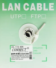 Кабель сетевой Premier 23-115 305 UTP 4 пары cat.5E solid CCA 305м серый