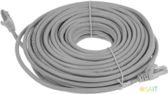 Патч-корд Premier PP6-20M 10000Гбит/с FTP 4 пары cat.6 CCA molded 20м серый RJ-45 (m)-RJ-45 (m)