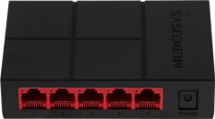 Коммутатор Mercusys MS105G (L2) 5x1Гбит/с неуправляемый