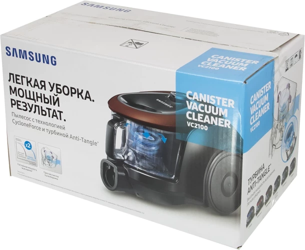 Пылесос Samsung VC18M21A0SB/EV 1800Вт синий/черный