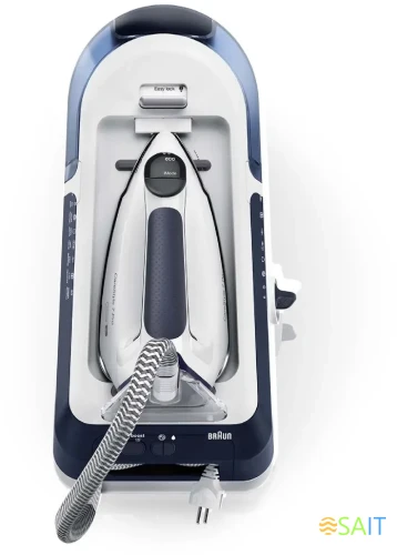 Парогенератор Braun CareStyle 7 IS7282BL 2700Вт синий/белый