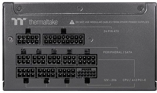 Блок питания Thermaltake ATX 750W Toughpower GT Gen.5 80+ gold (20+4pin) APFC 140mm fan 6xSATA Cab Manag RTL