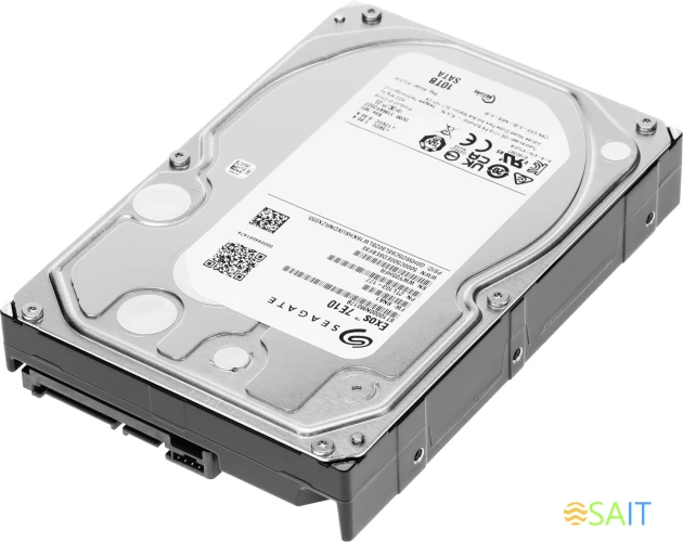 Жесткий диск Seagate SATA-III 10TB ST10000NM017B Server Exos 7E10 4KN (7200rpm) 256Mb 3.5"