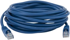 Патч-корд Buro UTP 4 пары cat.5E CCA molded 5м синий RJ-45 (m)-RJ-45 (m)