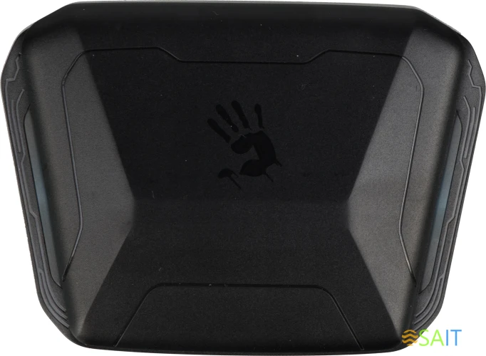 Гарнитура внутриканальные A4Tech Bloody M70 черный/синий беспроводные bluetooth в ушной раковине (M70 BLACK+BLUE)