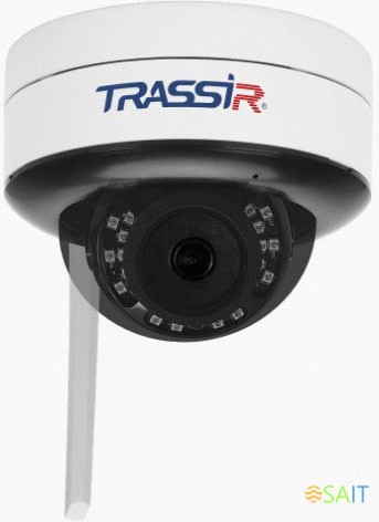Камера видеонаблюдения IP Trassir TR-W2D5 + 6 месяцев Wi-Fi 2.8-2.8мм цв. корп.:белый