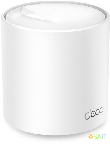 Бесшовный Mesh роутер TP-Link Deco X50(1-Pack) AX3000 10/100/1000BASE-TX белый