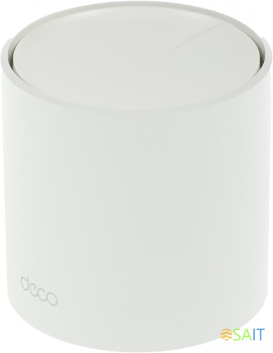 Бесшовный Mesh роутер TP-Link Deco X50(1-Pack) AX3000 10/100/1000BASE-TX белый