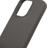 Чехол (клип-кейс) Deppa для Apple iPhone 15 Pro Liquid Silicone with MagSafe серый