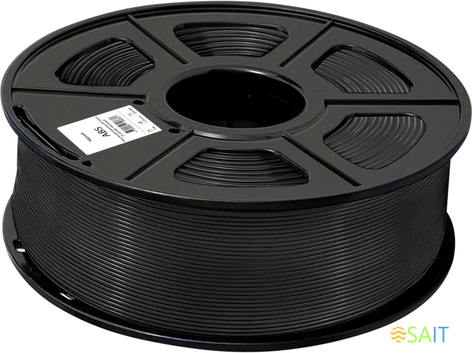 Пластик для принтера 3D Cactus CS-3D-ABS-1KG-BLACK ABS d1.75мм 1кг L386м 1цв.