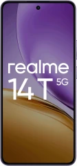 Смартфон Realme RMX5078 14T 5G 128Gb 8Gb фиолетовый моноблок 3G 4G 2Sim 6.67&quot; 1080x2400 Android 15 50Mpix 802.11 a/b/g/n/ac NFC GPS GSM900/1800 GSM1900 Protect