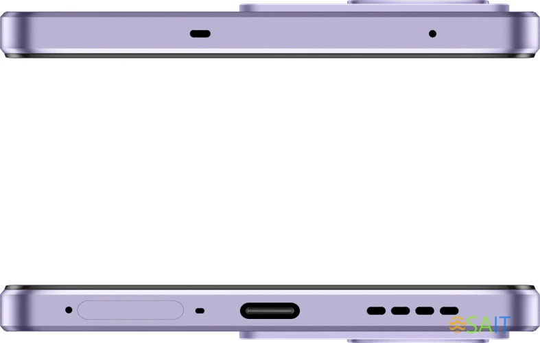 Смартфон Realme RMX5078 14T 5G 128Gb 8Gb фиолетовый моноблок 3G 4G 2Sim 6.67" 1080x2400 Android 15 50Mpix 802.11 a/b/g/n/ac NFC GPS GSM900/1800 GSM1900 Protect