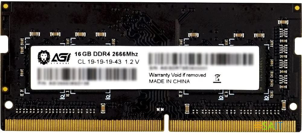 Память DDR4 16Gb 2666MHz AGi AGI266616SD138 SD138 RTL PC4-21300 CL19 SO-DIMM 260-pin 1.2В Ret