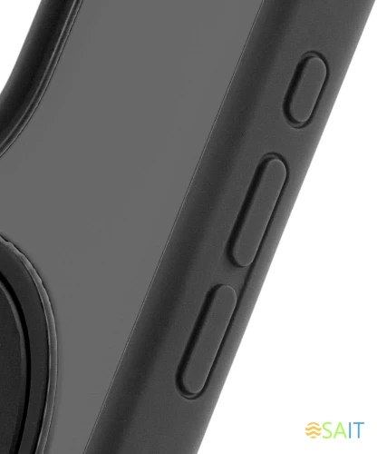 Чехол (клип-кейс) uBear для Apple iPhone 16 Clip 360 with MagSafe черный (CS437BL61RG-I24M)