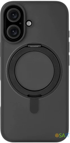 Чехол (клип-кейс) uBear для Apple iPhone 16 Clip 360 with MagSafe черный (CS437BL61RG-I24M)