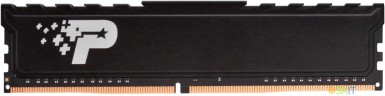 Память DDR4 16Gb 3200MHz Patriot PSP416G320081H1 Signature Premium RTL PC4-25600 CL22 DIMM 288-pin 1.2В single rank с радиатором Ret