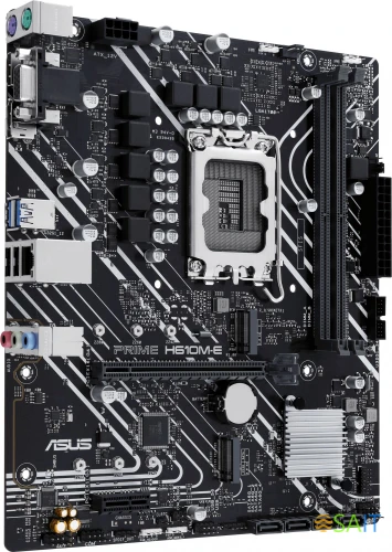 Материнская плата Asus PRIME H610M-E-CSM Soc-1700 Intel H610 2xDDR5 mATX AC`97 8ch(7.1) GbLAN+VGA+HDMI+DP