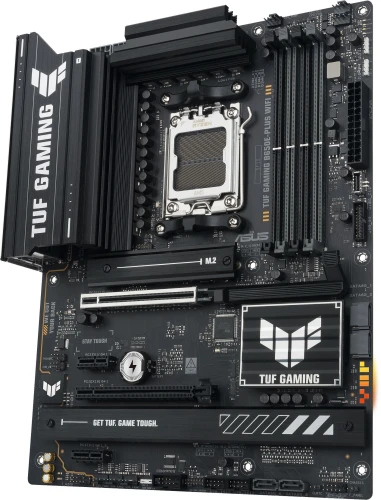 Материнская плата Asus TUF GAMING B650E-PLUS WIFI Socket AM5 AMD B650 4xDDR5 ATX AC`97 8ch(7.1) 2.5Gg RAID+HDMI+DP