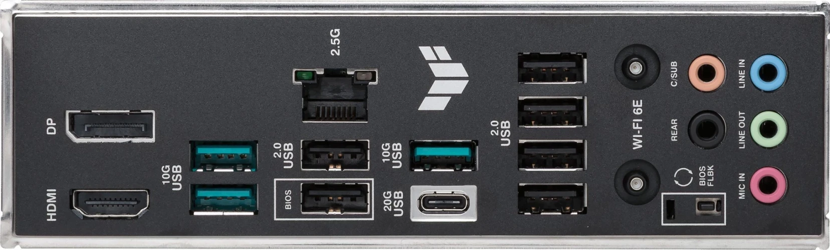 Материнская плата Asus TUF GAMING B650E-PLUS WIFI Socket AM5 AMD B650 4xDDR5 ATX AC`97 8ch(7.1) 2.5Gg RAID+HDMI+DP