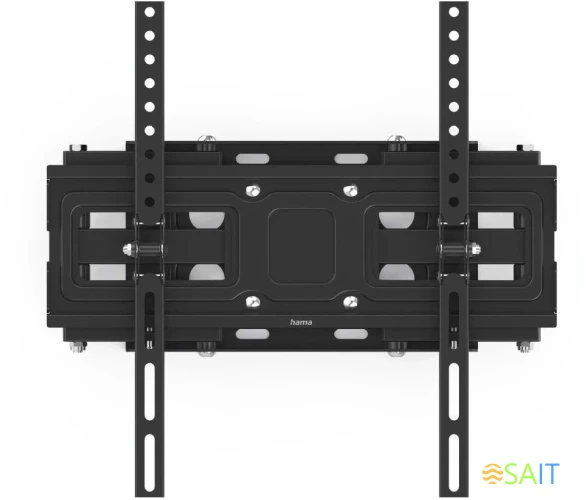 Кронштейн для телевизора Hama 00220830 черный 32"-65" макс.40кг настенный поворотно-выдвижной и наклонный