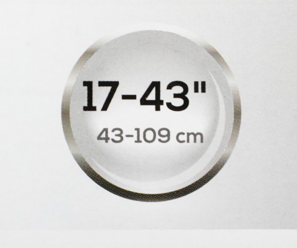 Кронштейн для телевизора Ultramounts UM831T черный 23"-42" макс.35кг настенный наклон