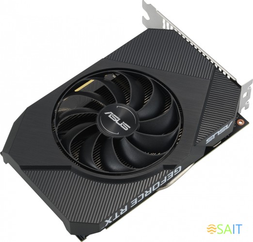 Видеокарта Asus PCI-E 4.0 PH-RTX3050-8G-V2 NVIDIA GeForce RTX 3050 8Gb 128bit GDDR6 1777/14000 HDMIx1 DPx1 HDCP Ret