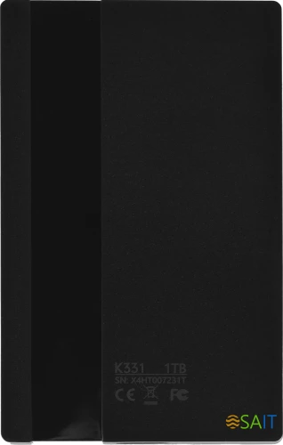 Жесткий диск Netac USB 3.0 1Tb NT05K331N-001T-30BK K331 2.5" черный