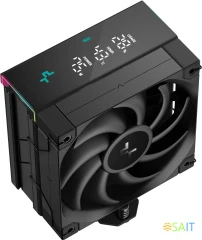 Устройство охлаждения(кулер) Deepcool AK400 Digital Pro Soc-AM5/AM4/1200/1700/1851 черный 4-pin 25dB Al+Cu LCD 220W 695gr Ret (R-AK400-BKAPMN-G)