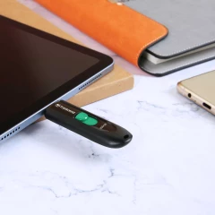 Флеш Диск Transcend 128GB Jetflash Type-C 790C TS128GJF790C USB3.0 черный
