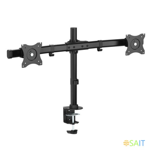 Кронштейн для мониторов Arm Media LCD-T42 черный 15"-32" макс.20кг настольный поворот и наклон верт.перемещ.