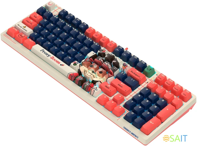 Клавиатура A4Tech Bloody AT98 Proxy Boom механическая бежевый/красный USB for gamer LED (AT98)