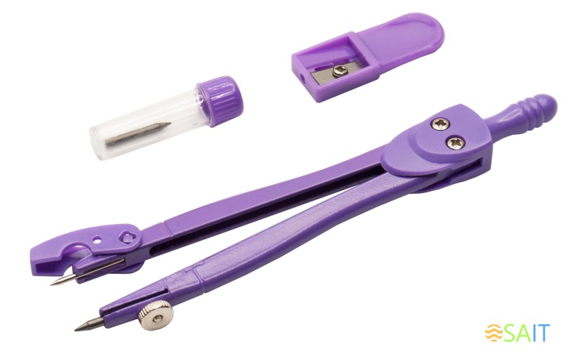 Готовальня Silwerhof Веселые друзья металл 12см в компл.:3 предмета