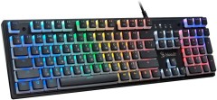 Клавиатура A4Tech Bloody S510RP механическая черный USB for gamer LED (S510RP PUDDING BLACK/BLMS RED)