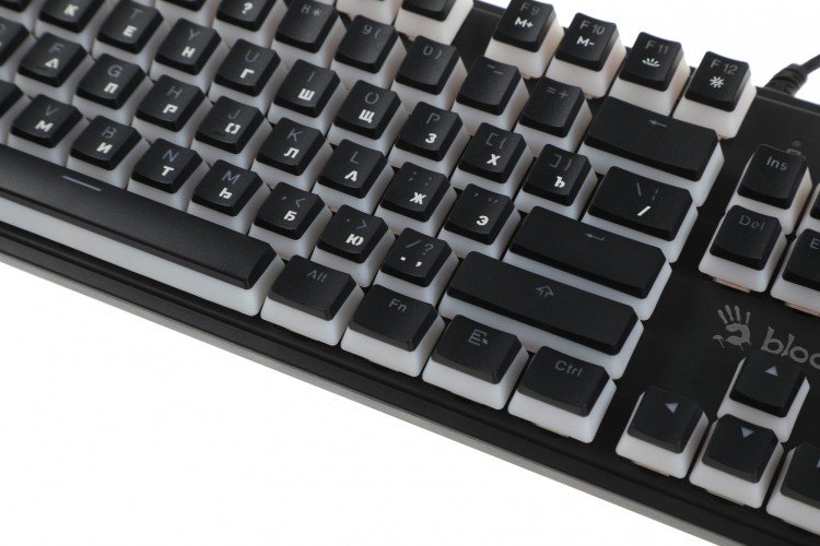 Клавиатура A4Tech Bloody S510RP механическая черный USB for gamer LED (S510RP PUDDING BLACK/BLMS RED)