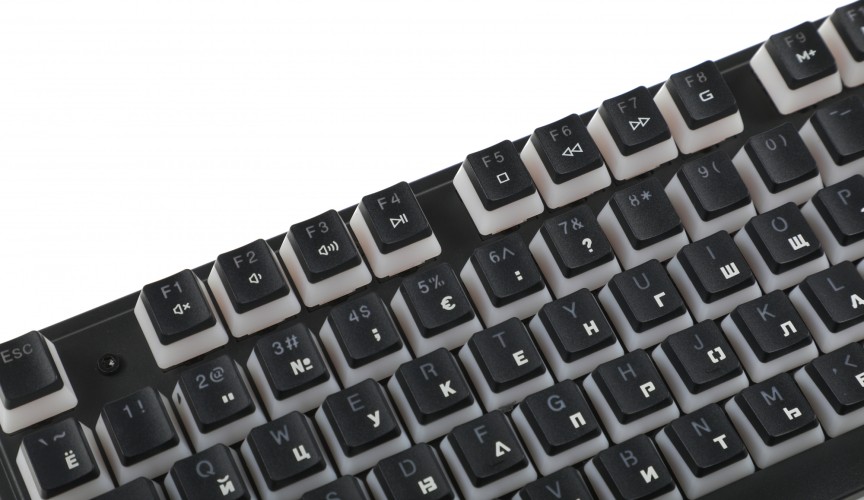 Клавиатура A4Tech Bloody S510RP механическая черный USB for gamer LED (S510RP PUDDING BLACK/BLMS RED)