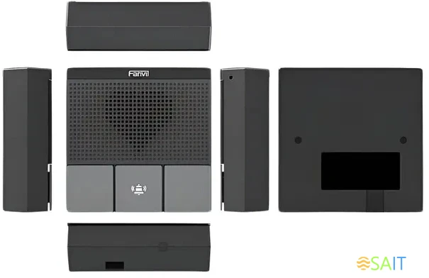 Аудиопанель Fanvil A10W цвет панели: темно-серый