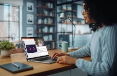 Ноутбук Lenovo IdeaPad 5 Pro 14AHP9 Ryzen 7 8845HS 16Gb SSD1Tb NVIDIA GeForce RTX 3050 6Gb 14" OLED 2.8K (2880x1800) noOS grey WiFi BT Cam (83D30029RK)