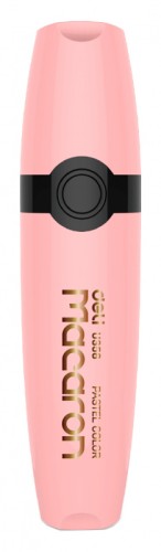 Текстовыделитель Deli EU356-PK Macaron скошенный пиш. наконечник 1-5мм розовый пастельный